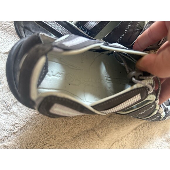 Jeep Adventure J-41 Hiking Shoes Women's 10M Bungee Cord Gray Tan Vegan Leather - Picture 13 of 15